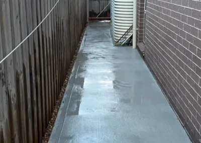 concrete pathway construction project in Marsden Park